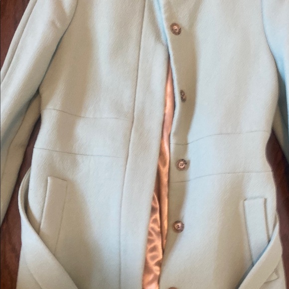 Women's mint green Coat - Picture 3 of 11